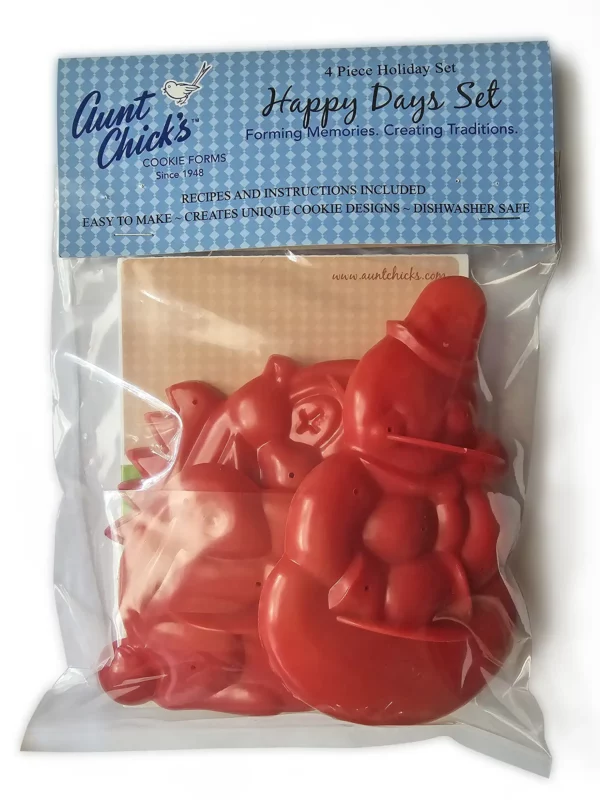 Aunt Chick's Happy Days Set - Bagged Set with Recipe and Decorating Instructions